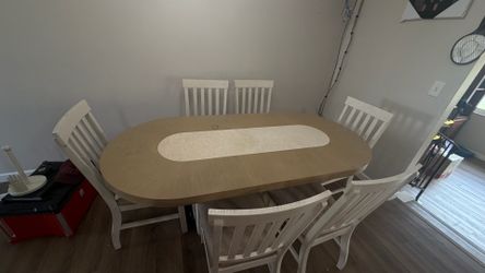 table and chairs