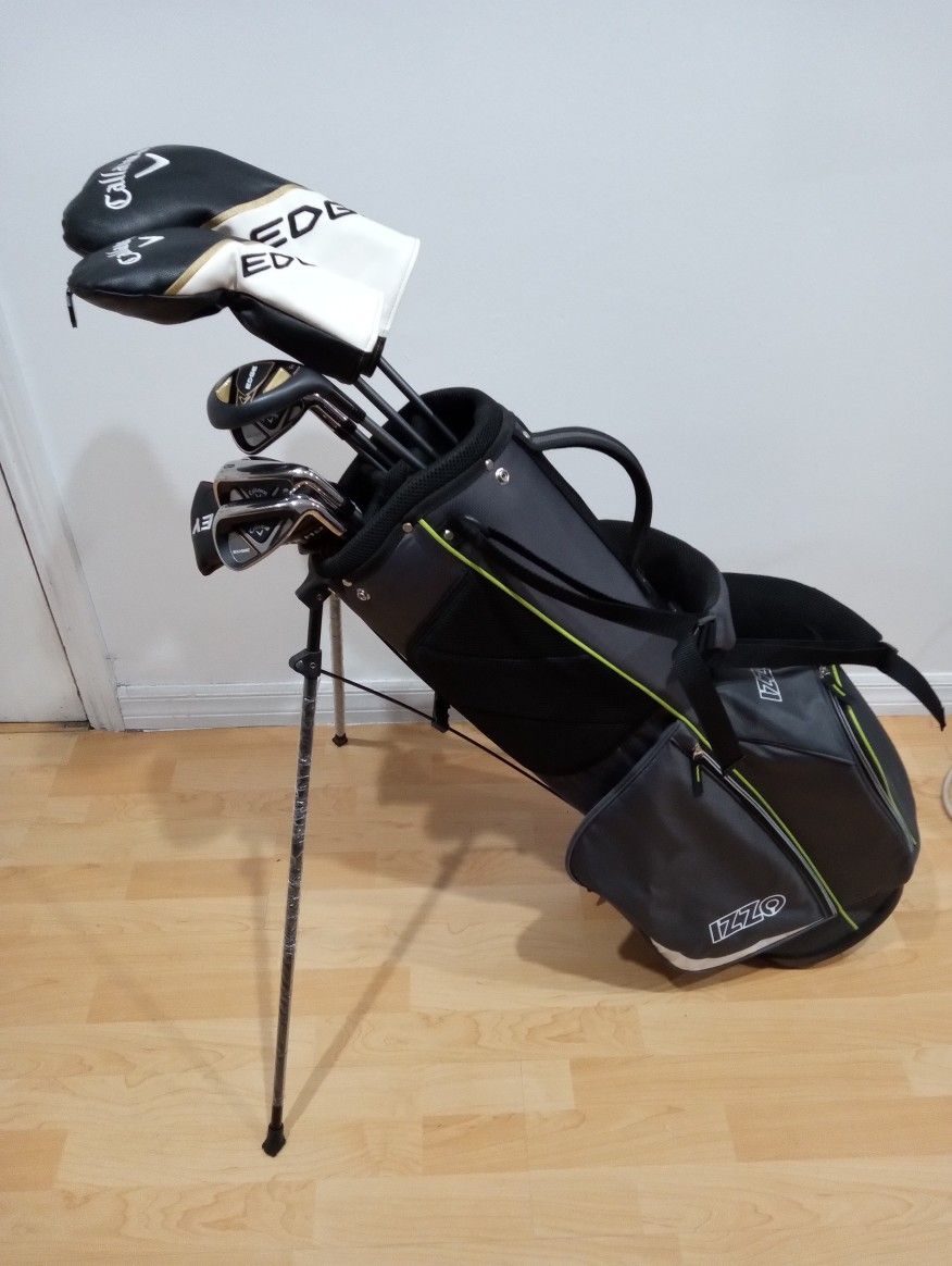 Callaway Edge Complete Golf Club Set With Golf Bag And Putter 