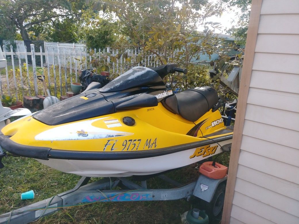 Kawasaki jet ski zxi 1100 2000 or 99 working condition