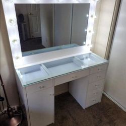 Makeup table 