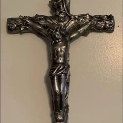 Catholic Cross Statue