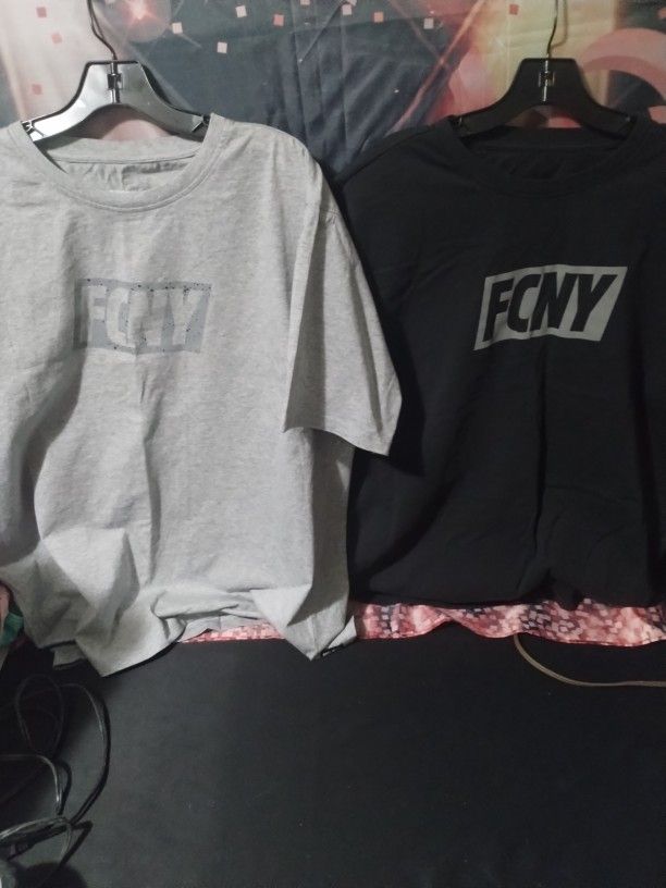 2 Fight Club Newyork Tee Shirts Size Large