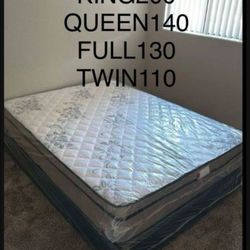 Mattresses King Queen Full Twin