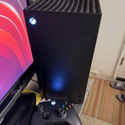 Xbox Series X With 2 Controllers 