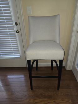 Tall White Mavin Barstool (2 Available)