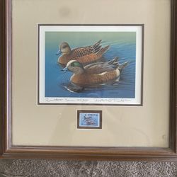 CA 1982 Duck Stamp Print Robert Richert