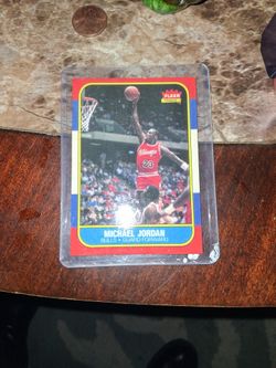 1986 Fleer Michael Jordan Rookie Card