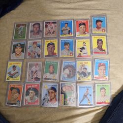 1950s. Baseball Card's 