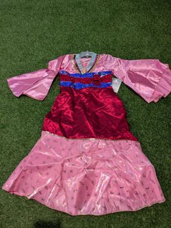 Mulan Disney Princess Halloween Costume Size 7/8 $15
