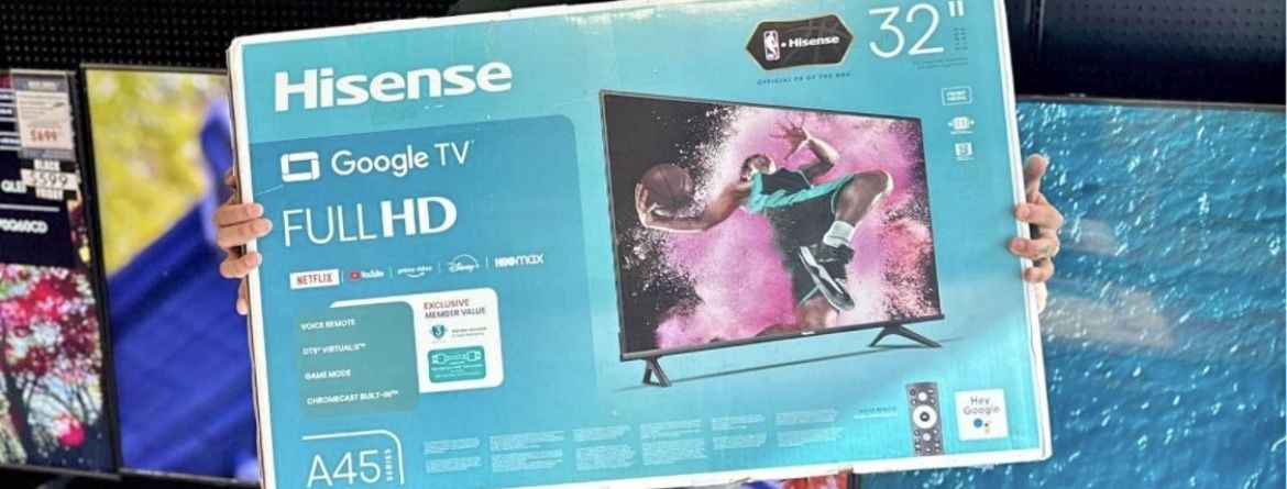 32” HISENSE HD SMART TV