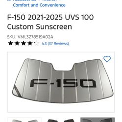 F150 Sun Shade 