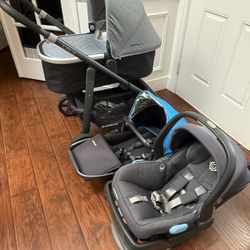 Uppababy Stroller,Car seat Set