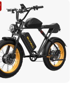 Bluvall 52v Electric Bicycle Dual Motor Dual Battery