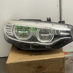2014-2017 F32/F80 M3 M4 BMW ADAPTIVE FULL LED OEM RIGHT PASSENGER SIDE HEADLIGHT W/OUT ANY MODULES GREAT CONDITION 