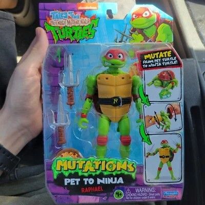 Teenage Mutant Ninja Turtles Mutations Pet To Ninja Raphael