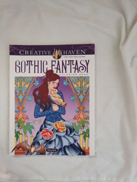 Creative Haven Gothic Fantasy Coloring Book