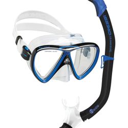 Cressi Ikarus Mask with Orion Dry Snorkel