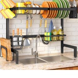 over sink drying rack