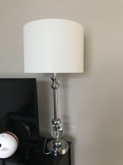Lamp with shade
