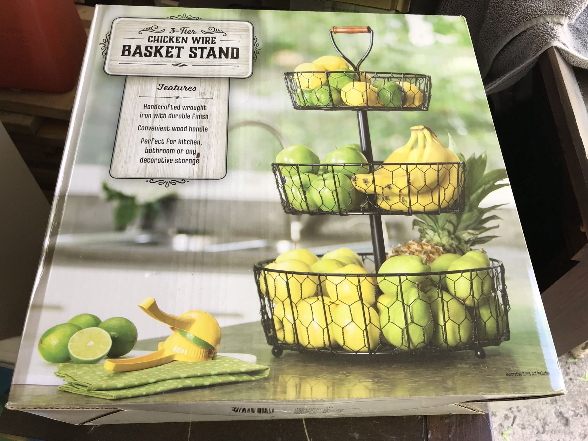 3 Tier Basket Stand