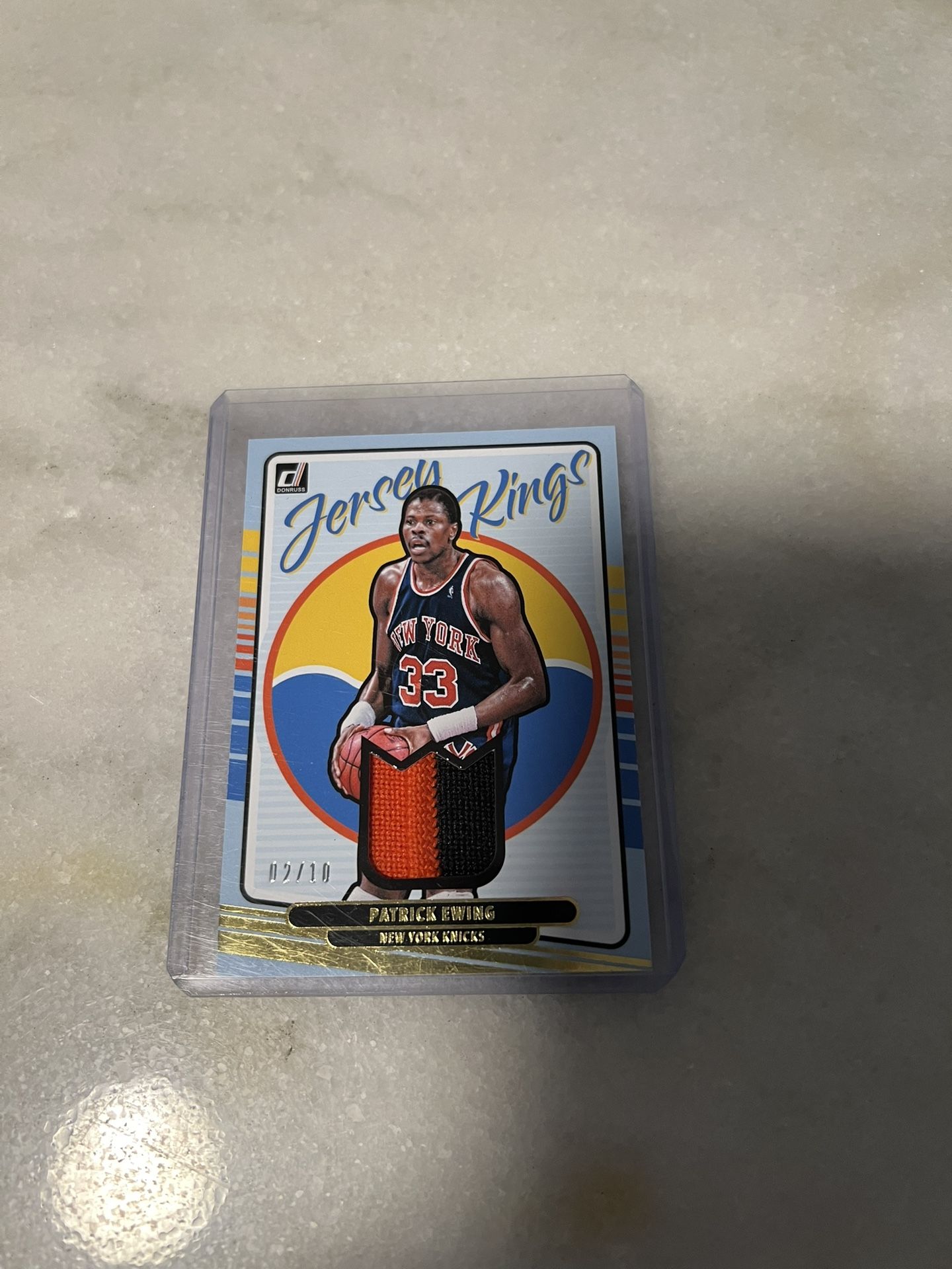 Patrick Ewing Mem Card /10