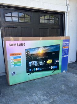 85 “ Samsung smart 4K UHD TV