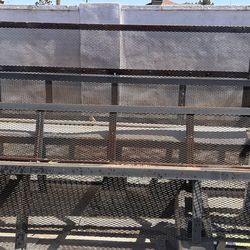 Wrought Iron Benches For Parade Float
