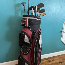 Cobra II Golf Clubs With Bag