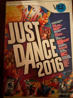 Just Dance 2016 wii