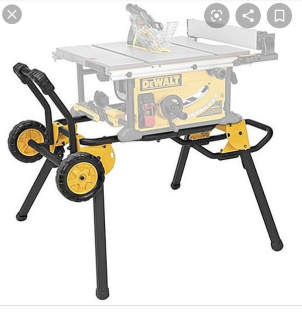 Dewalt table saw stand, wheels, rolling, folding, planer