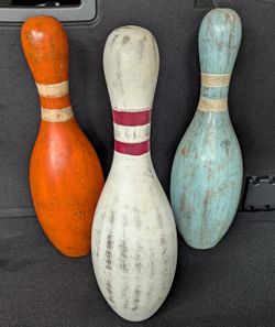 Decorative Bowling Pins