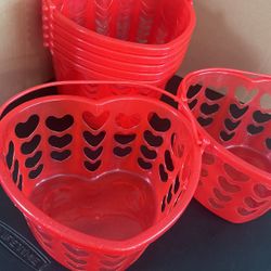 Red Heart Basket