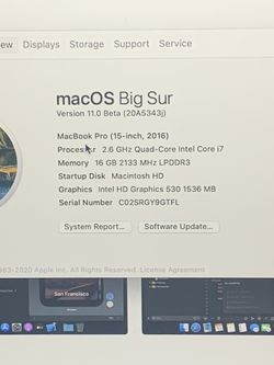 MacBook Pro 15 2016 absolute mint