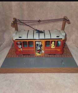 Mickey Mouse trolley car