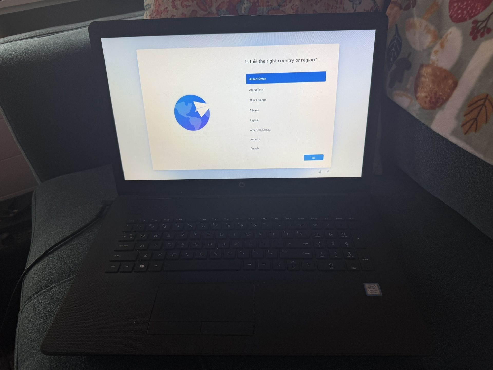 HP Laptop Intel Core 15 8th Gen