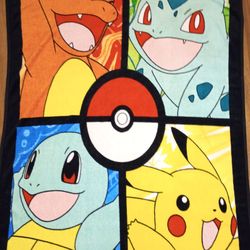 Pokemon blanket