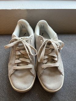 Womens Light Grey Puma Shoes Sz 7