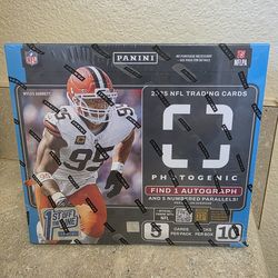 🔥 2025 Panini Photogenic NFL FOTL Hobby Box - SEALED - First Off The Line