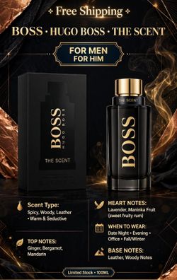 Hugo Boss The Scent Men's Cologne 100ml