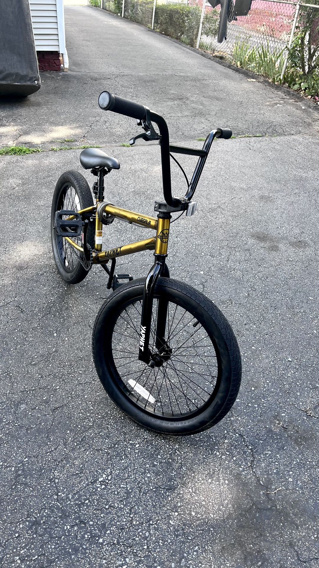 BMX  Yellow Color Little Use With Rear Light 