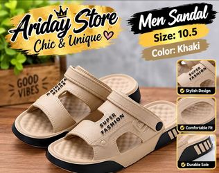 Men's Sandals Size 10.5 Khaki