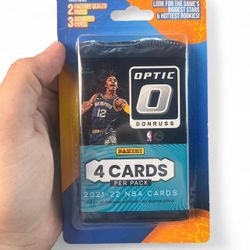 2021-22 Donruss Optic NBA Basketball Cards Value Pack | Factory Sealed Panini