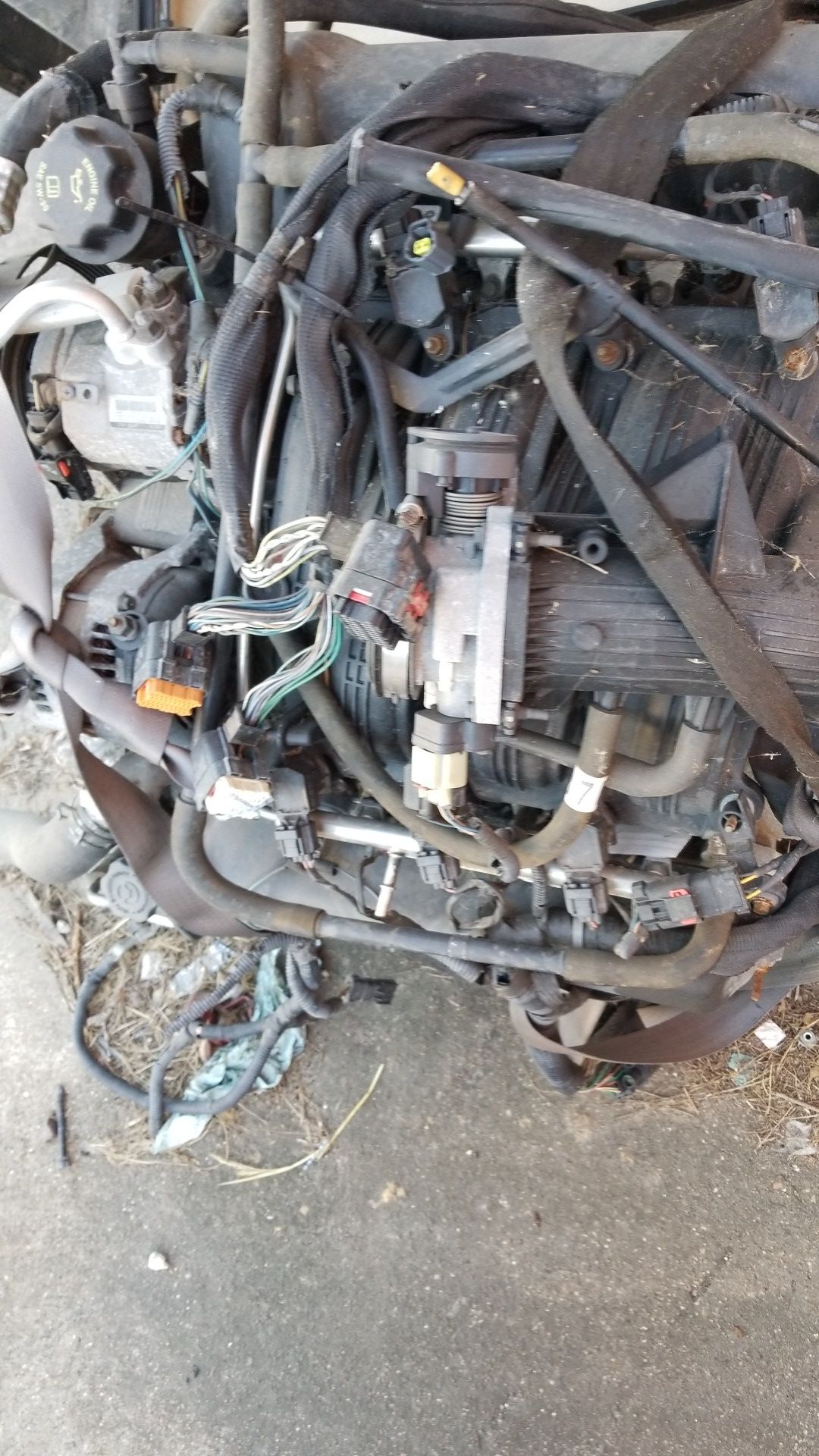 2008 Jeep Grand Cherokee 3.7 engine Four wheel drive transmission