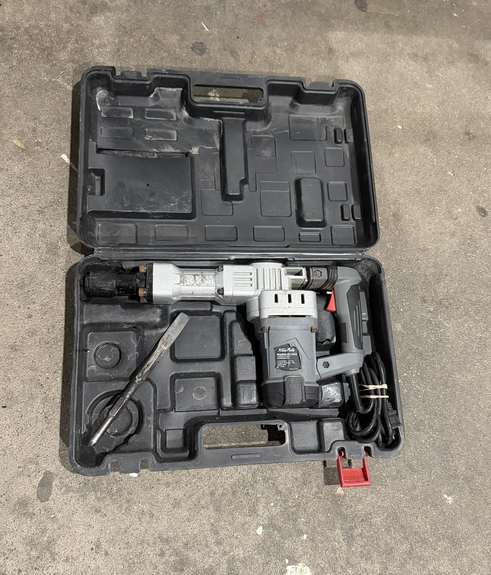 xtreme power hammer drill 