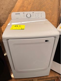 Samsung white dryer only gas
