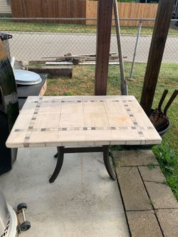 Patio side table