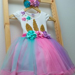 Unicorn Birthday Dress