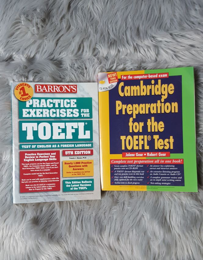 Free TOEFL preparation books OLD (2002-2006)