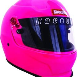 RaceQuip PRO20 Snell SA2020 Full Face Helmet – Hot Pink, Size Medium