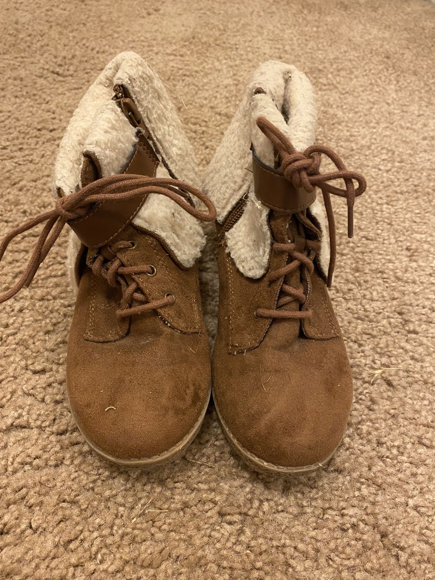 Girls Wedge Booties
